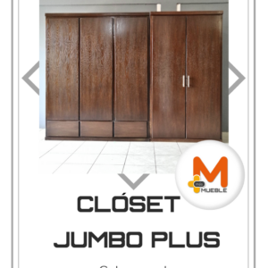 Clóset Jumbo Plus nogal