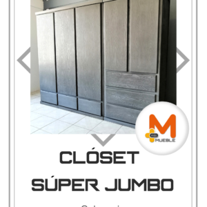Clóset Súper Jumbo gris