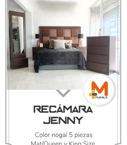 Recámara Jenny nogal