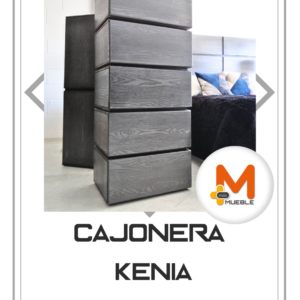 Cajonera Kenia gris 5 cajones