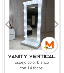 Espejo Vanity blanco