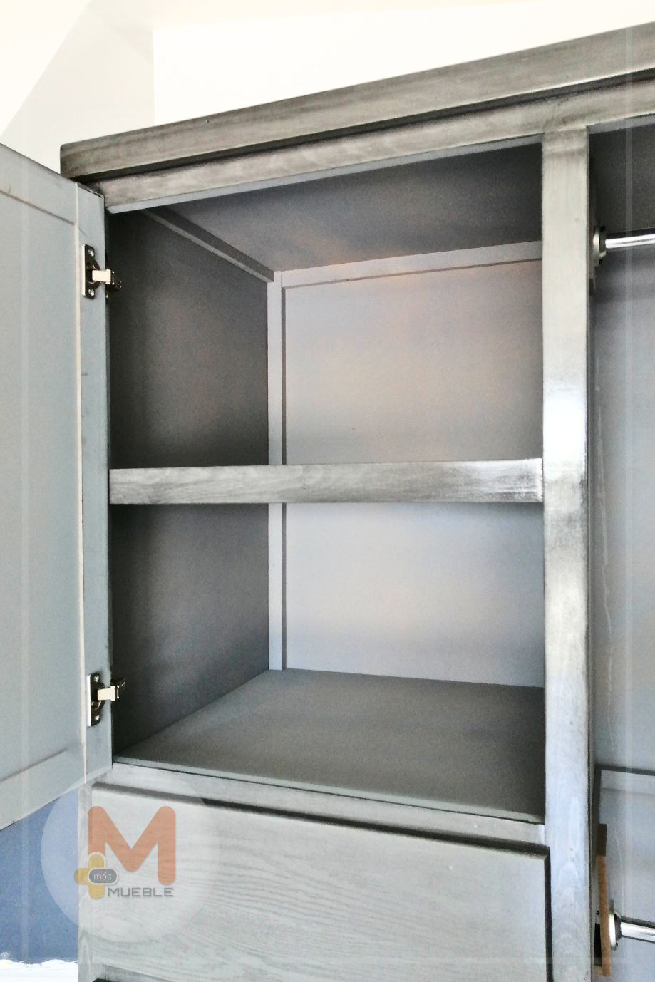 Ropero gris sin espejo - Image 8